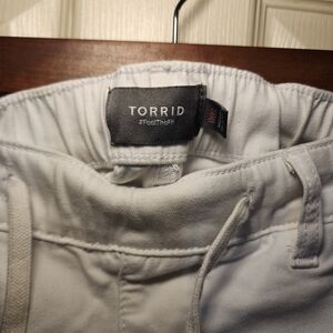 Torrid Women's White Joggers